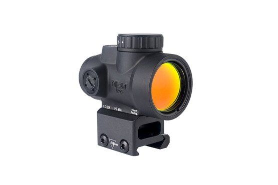Trijicon MRO SD red dot optic.